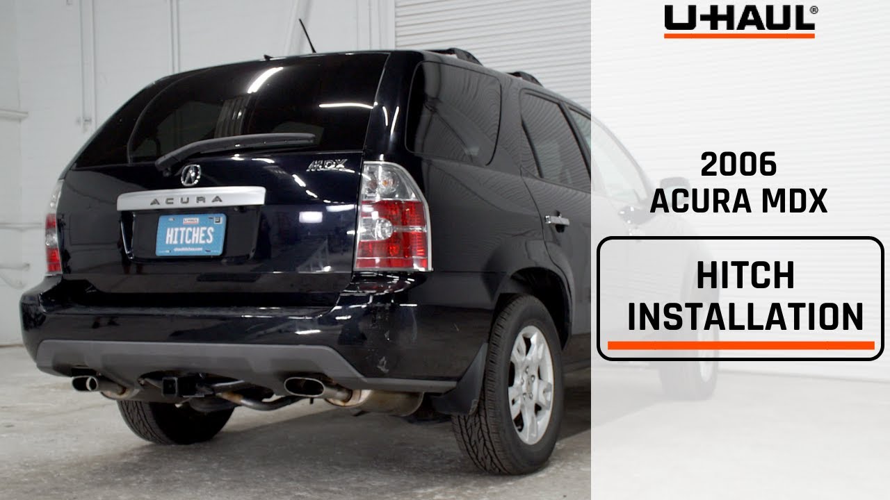 2006 Acura MDX Trailer Hitch Installation