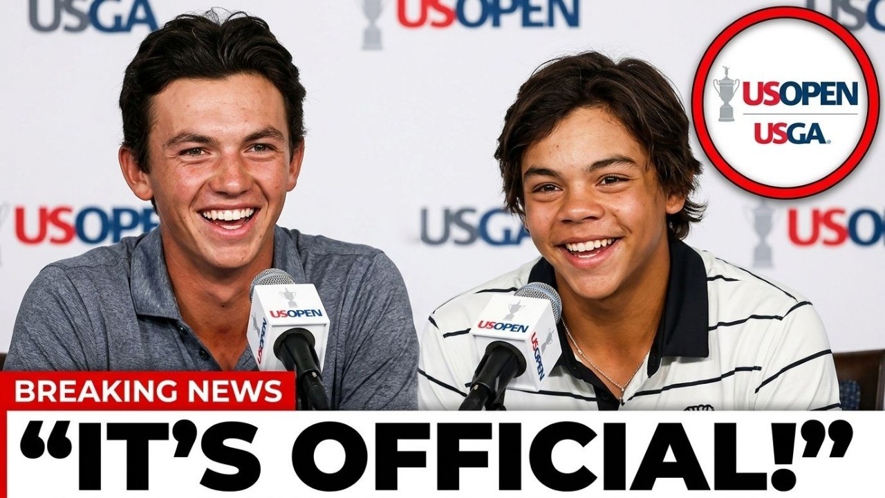 Miles Russell & Charlie Woods Make HUGE Statement On US Open