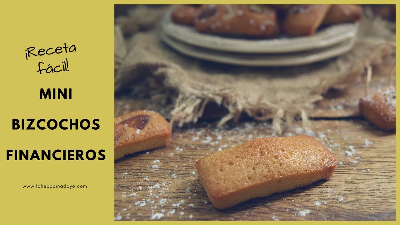 C&oacute;mo hacer Financiers | #RECETAFACIL | LHCY