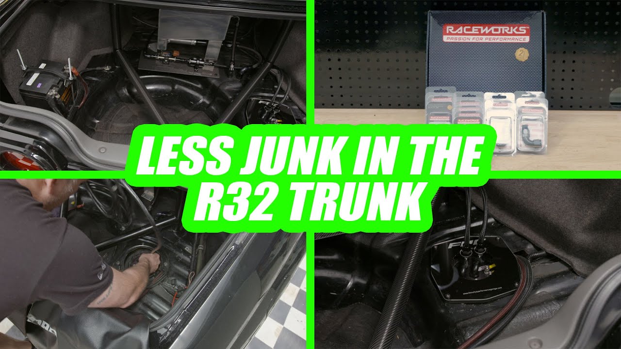 R32 GT-R In-Tank Pump and Boot Fuel System Upgrade - Motive Garage