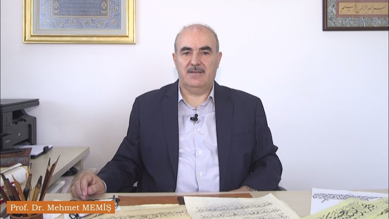 Prof. Dr. Mehmet Memiş | SAÜ İlahiyat Fakültesi İslam Tarihi ve Sanatları Bölüm Başkanı, Hattat