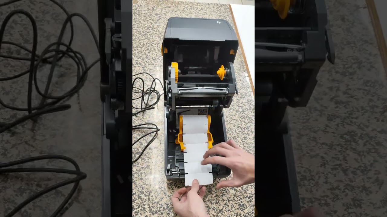 ZEBRA ZD 220 - Ajuste de Sensor