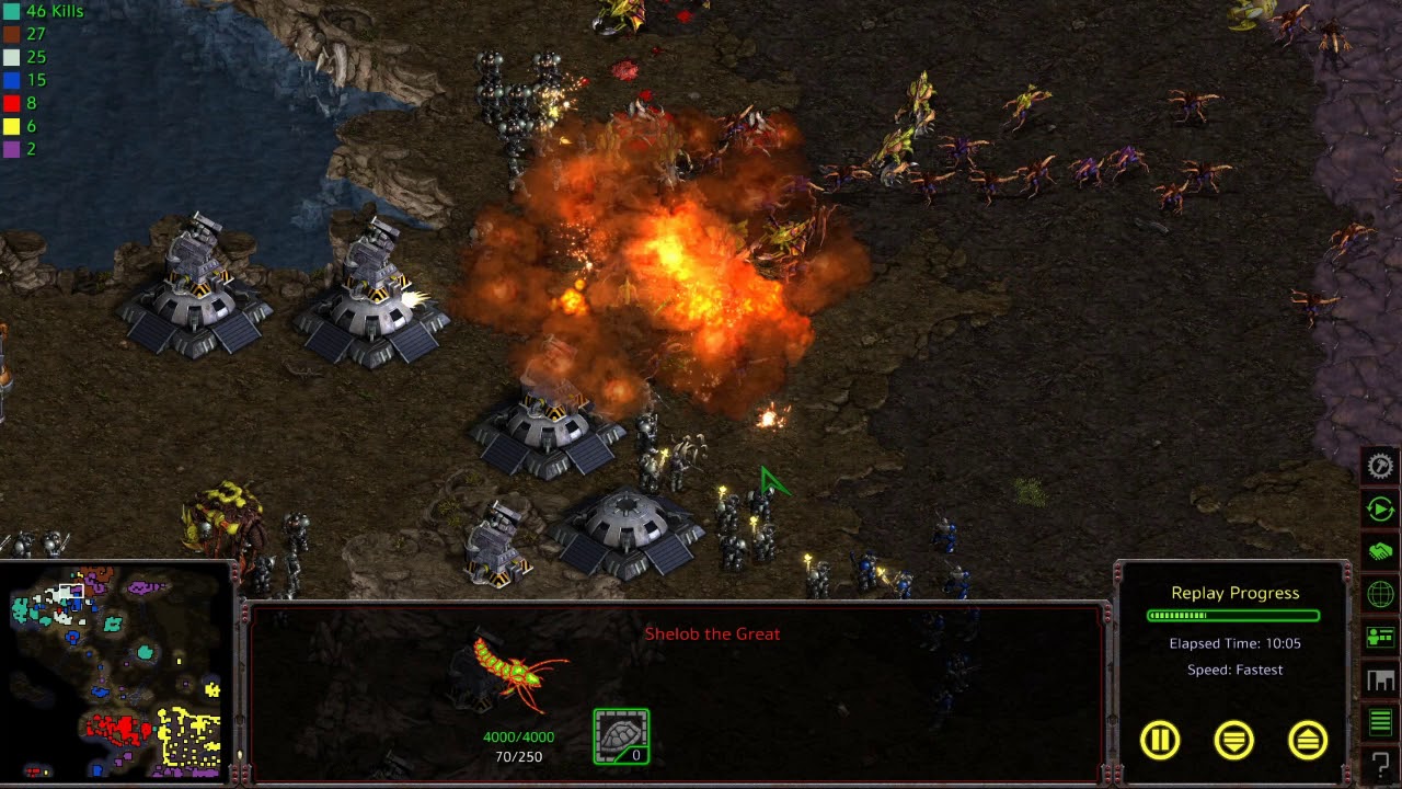 Tempo Evil Win - LotR v Last Alliance - Starcraft Brood War Remastered