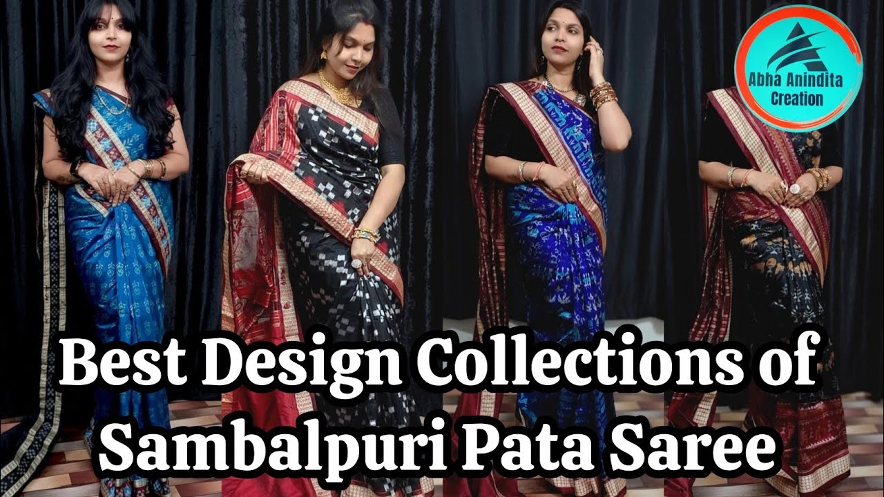 Best Design Collections of Sambalpuri Pata Saree @AbhaAninditacreation 