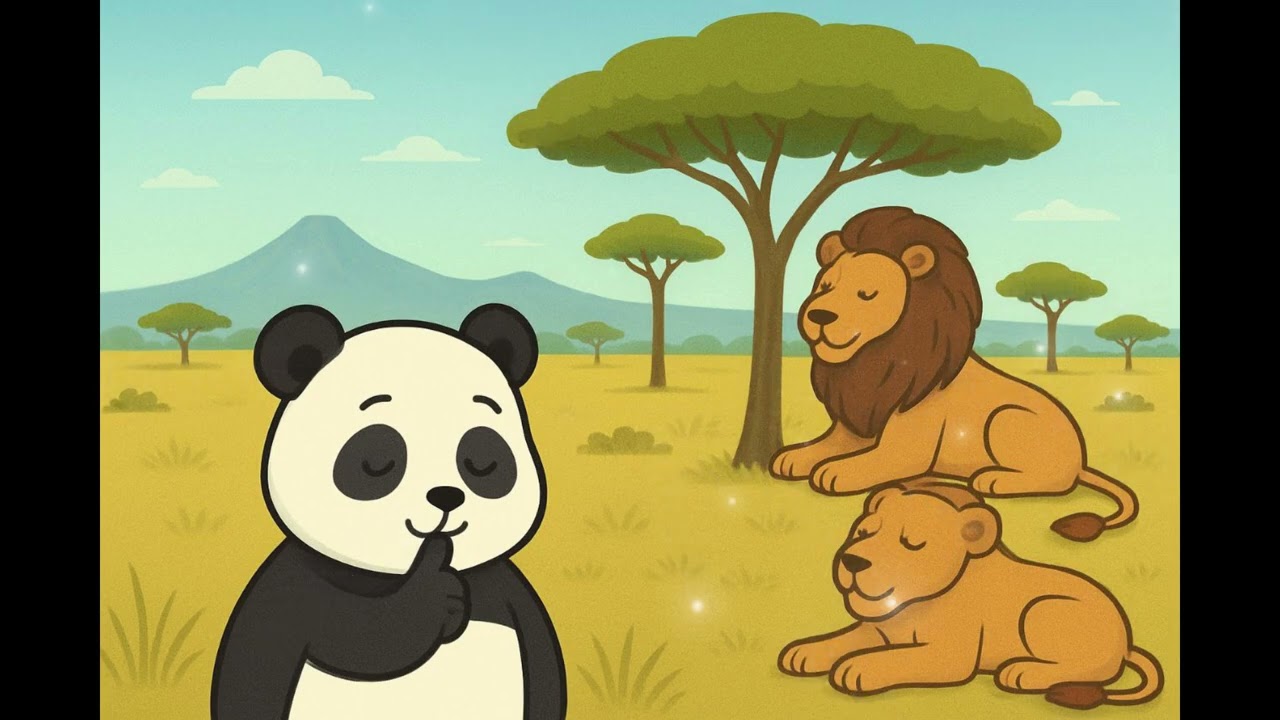 🌍🐼 Panda’s South Africa Adventure! | Meet Elephants, Lions & Dance with Friends! 🎶✨