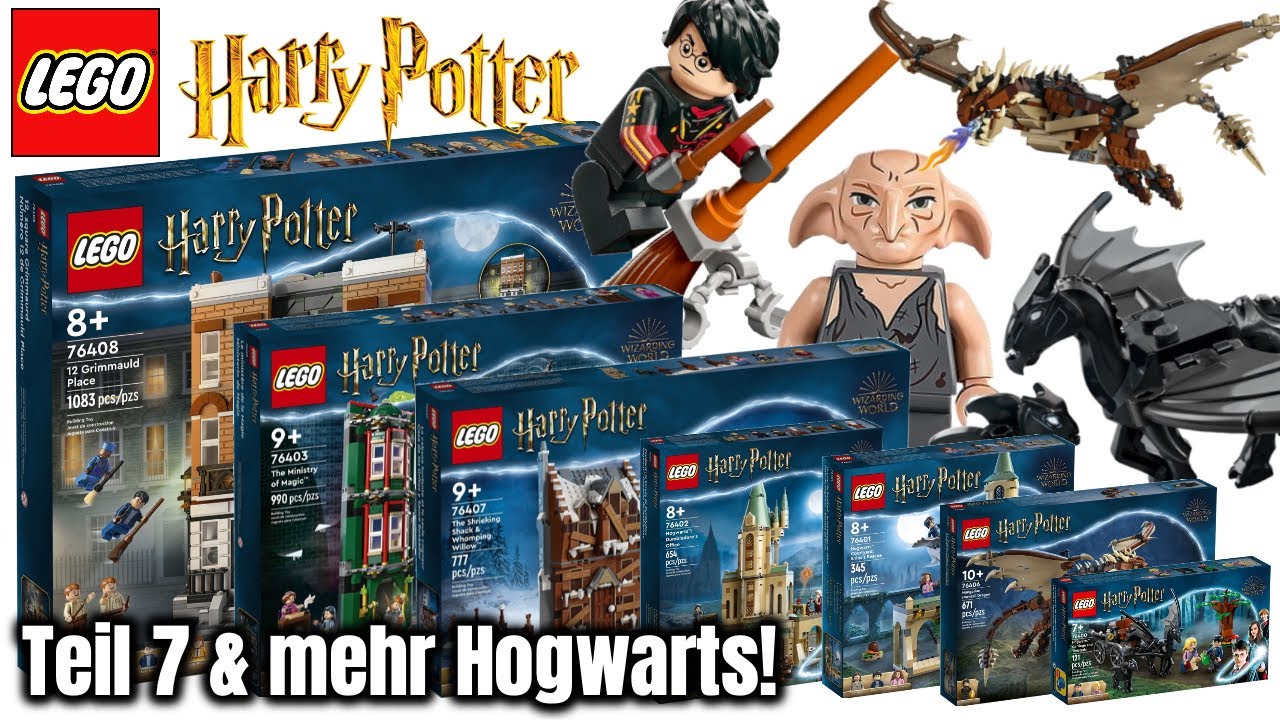Riesige Welle mit mehr Abwechslung 🔥 | LEGO Harry Potter 2022 Set Bilder! | NEWS