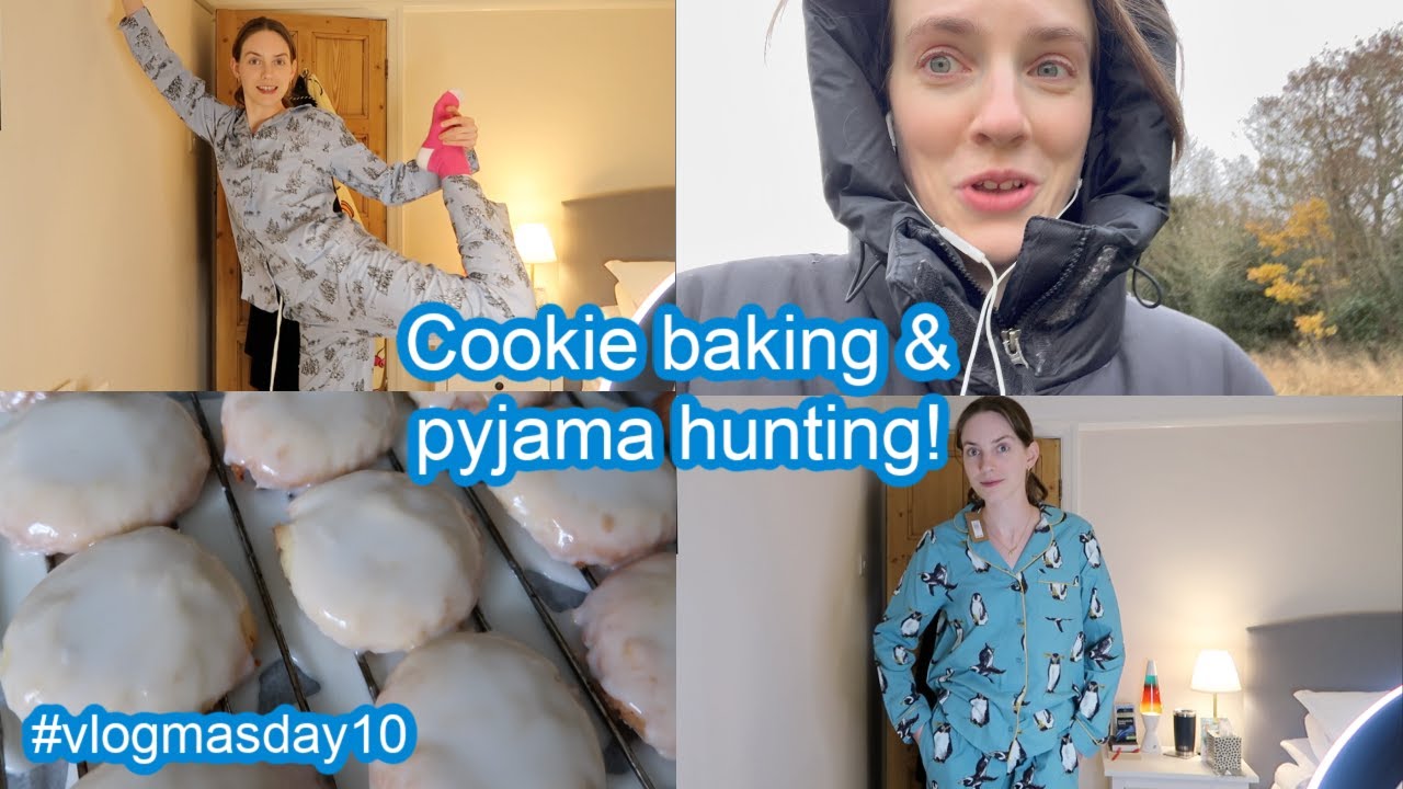 The annual pyjama hunt & Christmas cookie recipe #vlogmasday10
