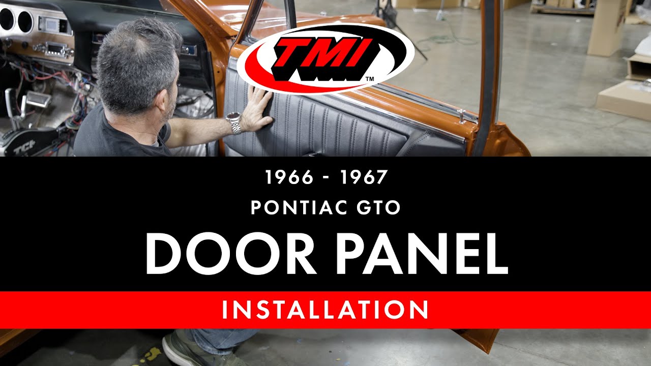 1966-67 Pontiac GTO Door Panel Installation | TMI Products