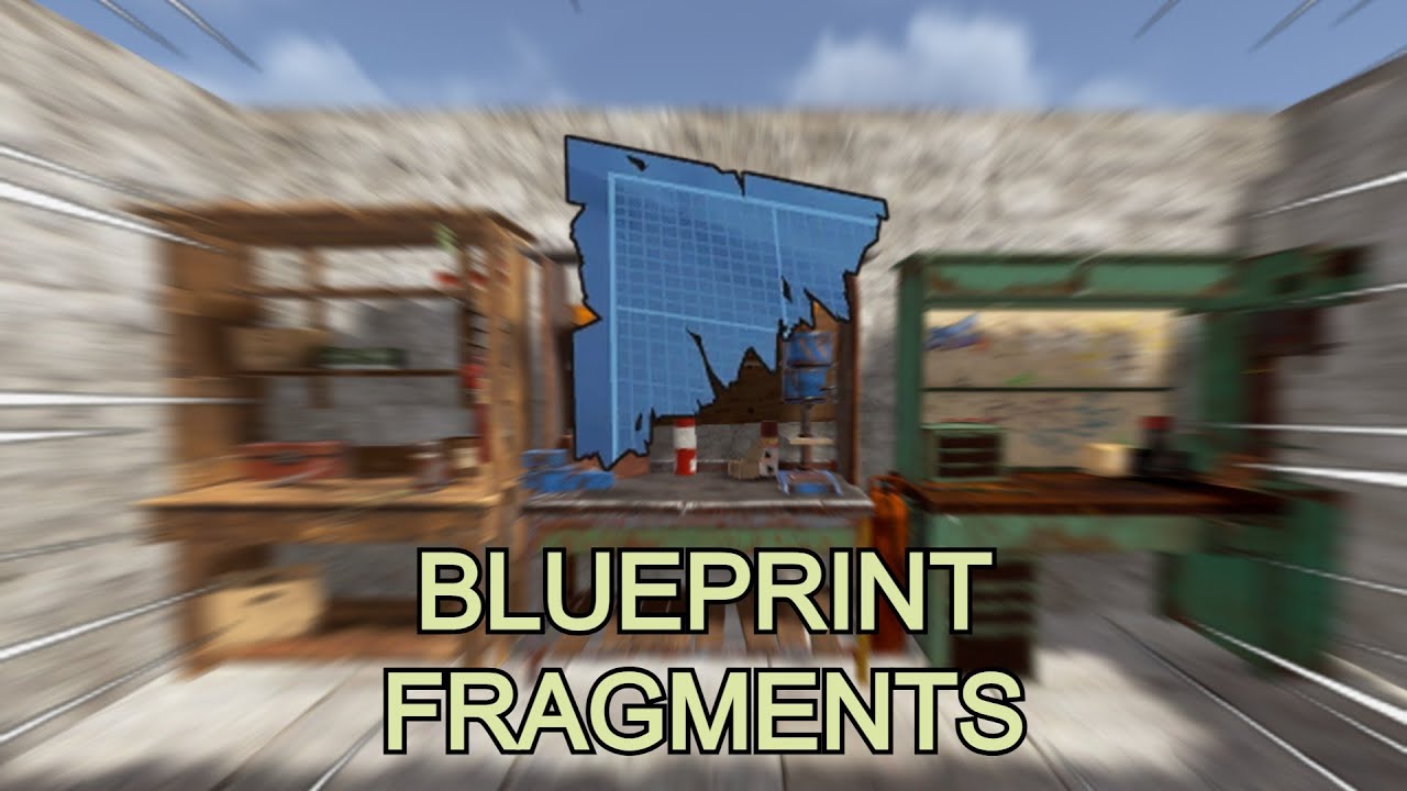 Фрагменты чертежей УБЬЮТ базу игроков Rust