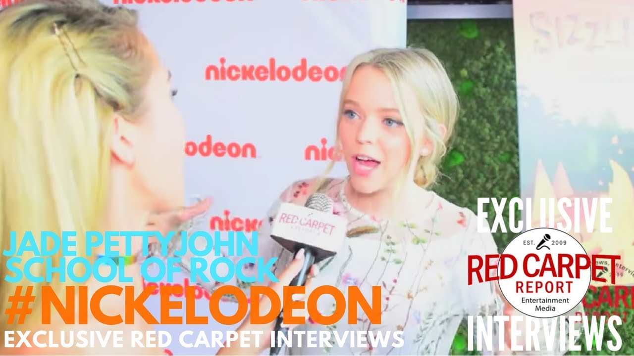 Jade Pettyjohn interviewed at Nickelodeon's Sizzling Summer Camp Special preview party