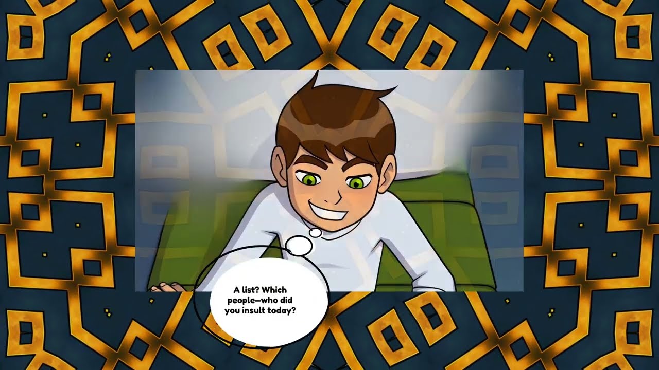 Ben and Gwen &mdash; What Are They Planning? | Ben 10 | Comic Dub | Unusual message 