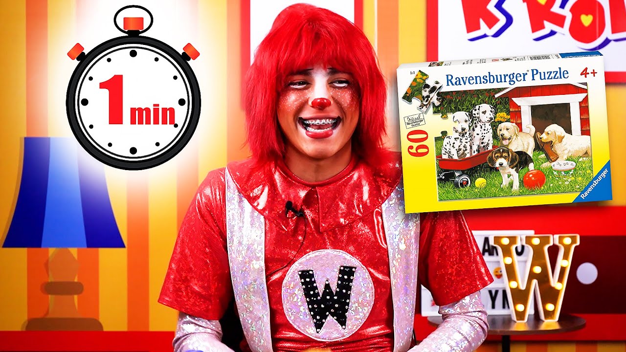 Armando un rompecabezas EN MENOS DE 1 MINUTO ⏰ - #WilynKRollo
