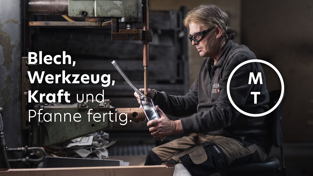 Vom Blech zur Pfanne - Eine Schweizer Manufaktur Made Transparent