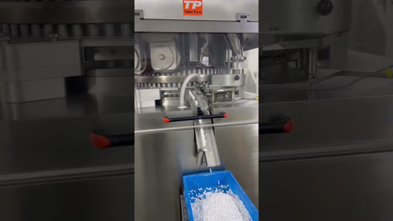 Large capacity tablet press machine with three outlets made by tptabletpress