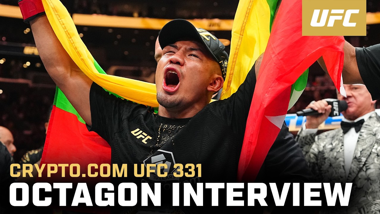 Интервью с Джошуа Ваном в октагоне | UFC 331