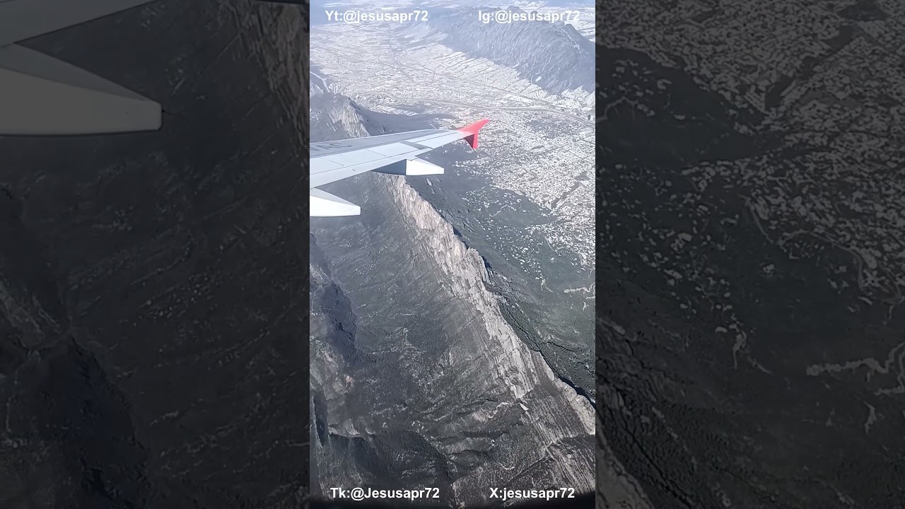 Monterrey desde el avi&oacute;n #travel #airplane #mexico