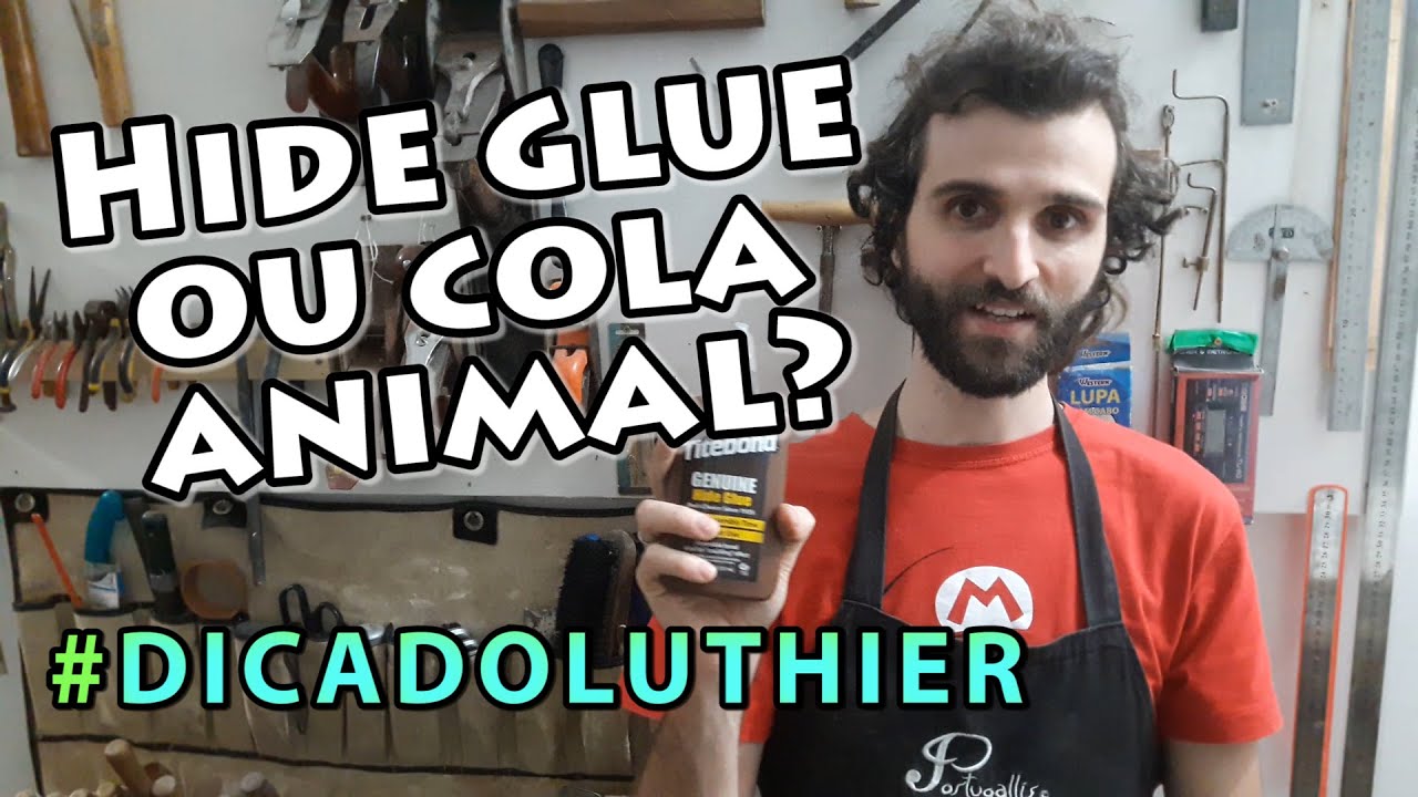 Cola Animal ou Titebond Hide Glue  - Como preparar #dicadoluthier