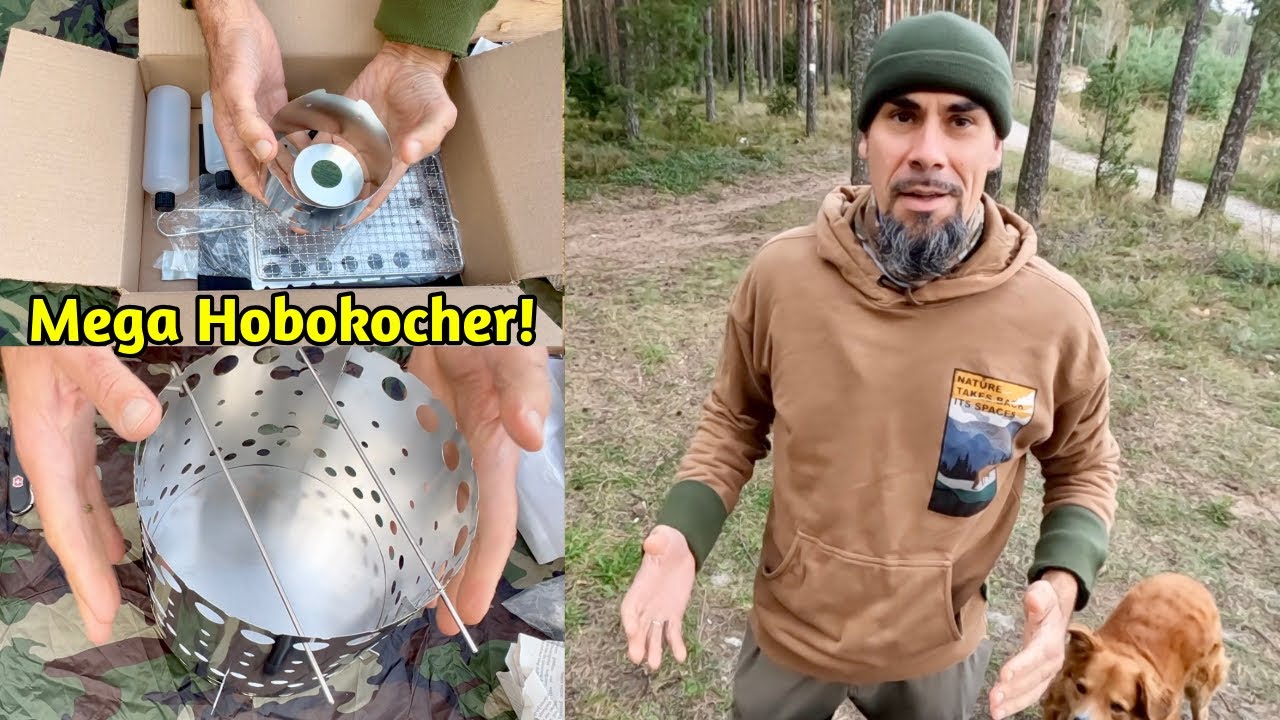 Nie wieder frieren! 🔥 Mega-Hobo-Kocher geschenkt bekommen | Unboxing 04