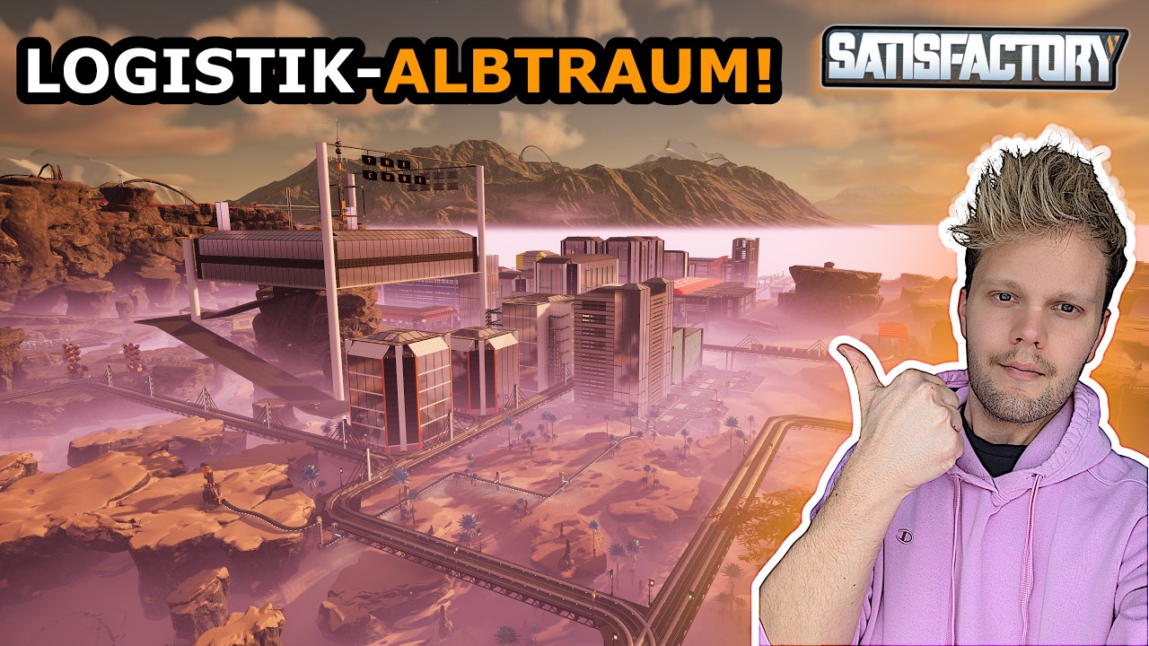 12.000 Kupferbarren/min: Trucks, Züge, Chaos | Satisfactory 1.1 Deutsch