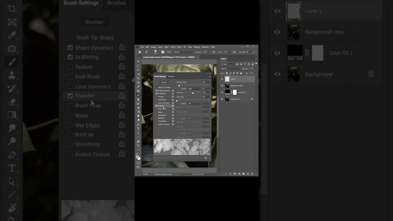 How to make a custom brush in Photoshop 