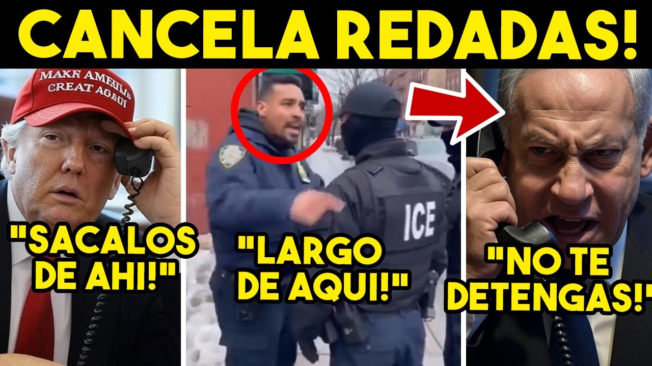 MOMENTO IMPACTANTE! TRUMP NO AGUANTO, FIN A REDADAS DE ICE. SORPRENDIO A TODOS. ADIOS