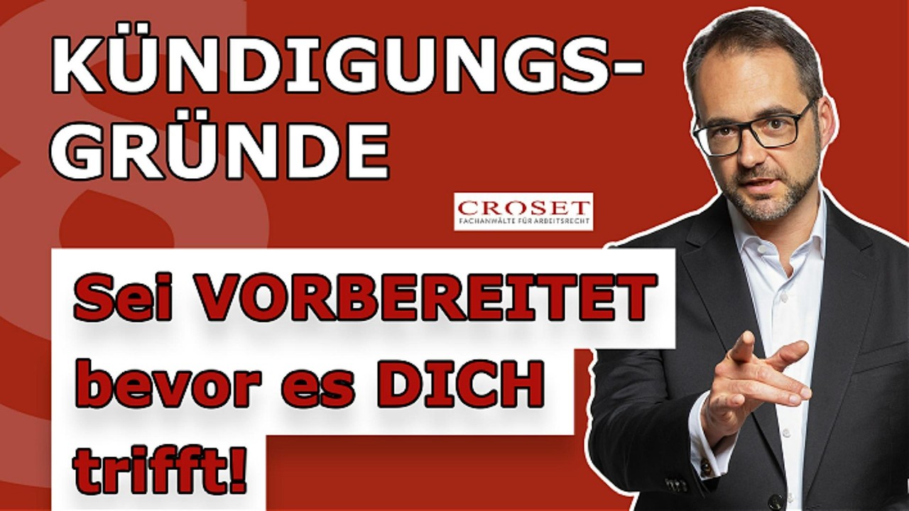 Kündigung vom Arbeitgeber? Prüfen Sie DAS sofort #arbeitsrecht #kündigung #heypascal