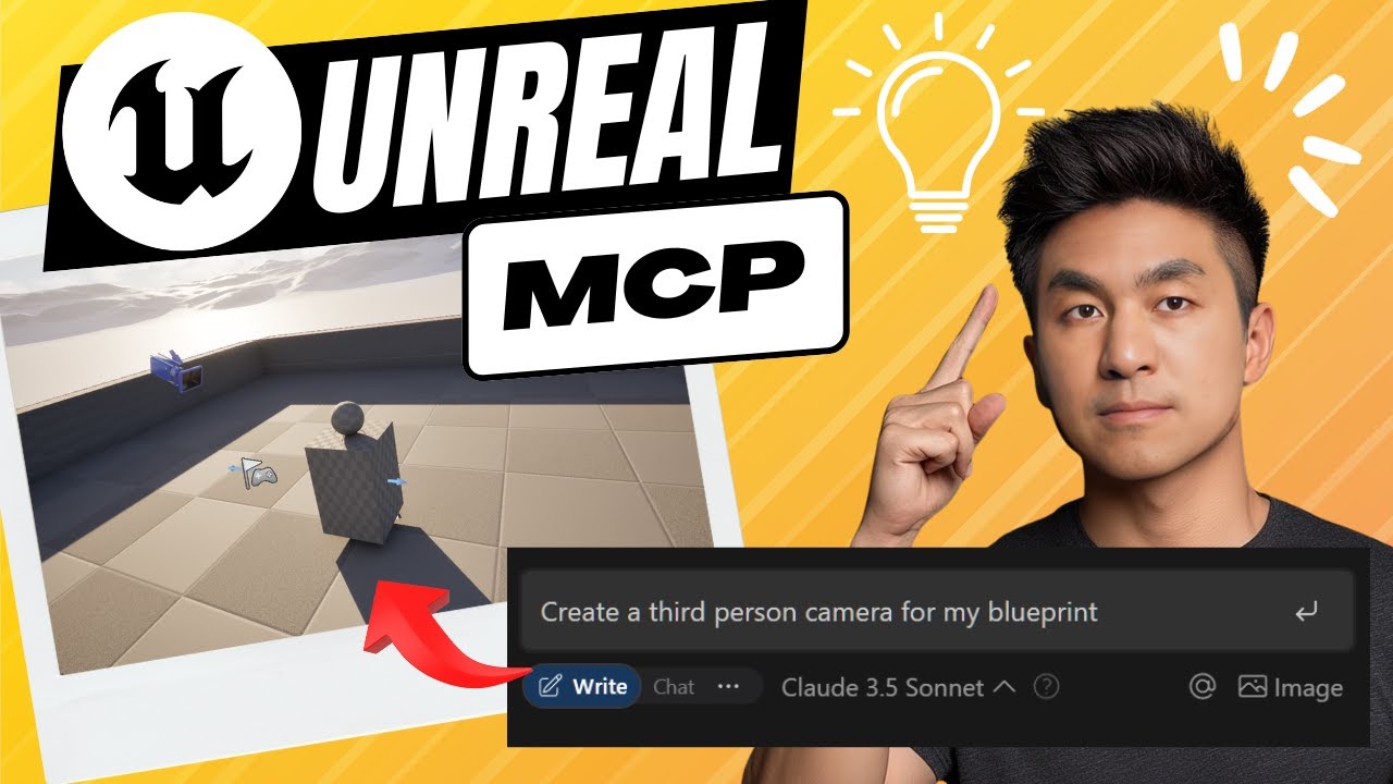 5 уроков для начала разработки виброкода с помощью Unreal MCP (работает с Cursor, Windsurf, Claud...