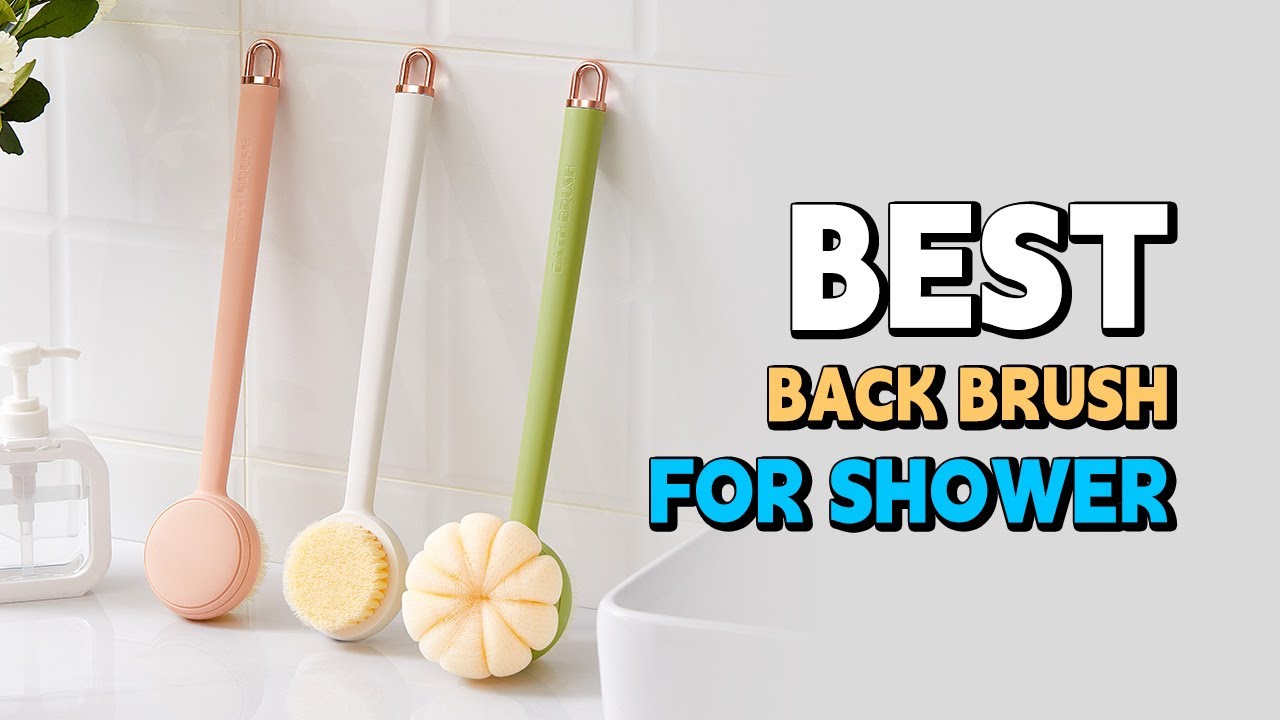 3 in 1 Back Body Bath Brush for Shower with Long Handle #bathing  #bathbrush #shower  #bodycleanse