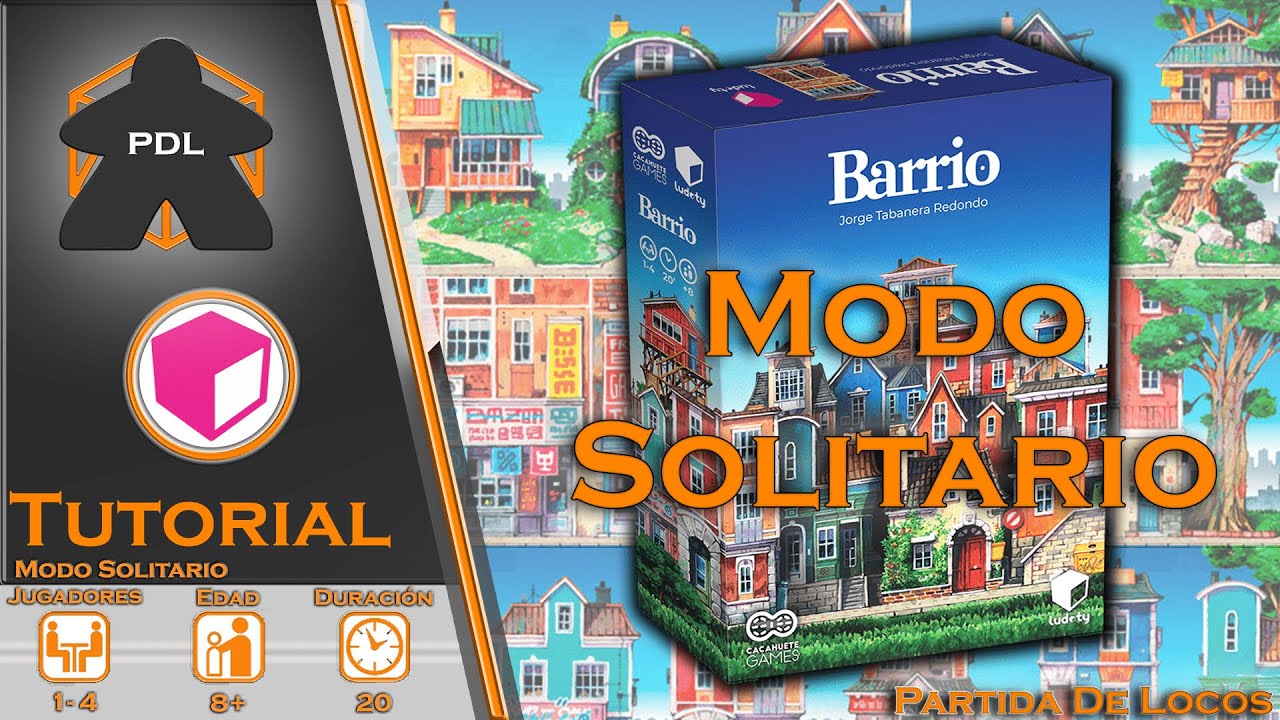 Derrotá a Klaus en Barrio Modo Solitario | Tutorial | Ludoty | Cacahuete Games | Partida de Locos