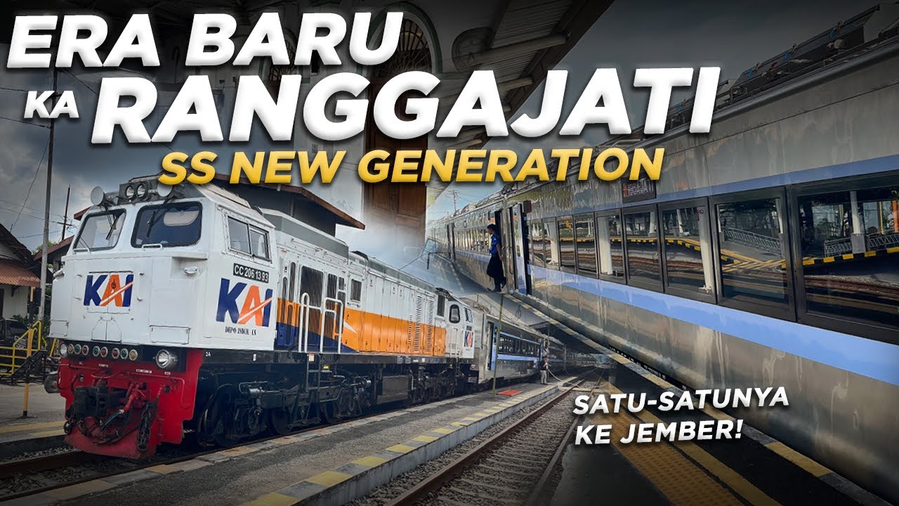 KERETA EKONOMI 2026 ANTI DUDUK BERHADAPAN‼️ Trip KA Ranggajati New Generation #1