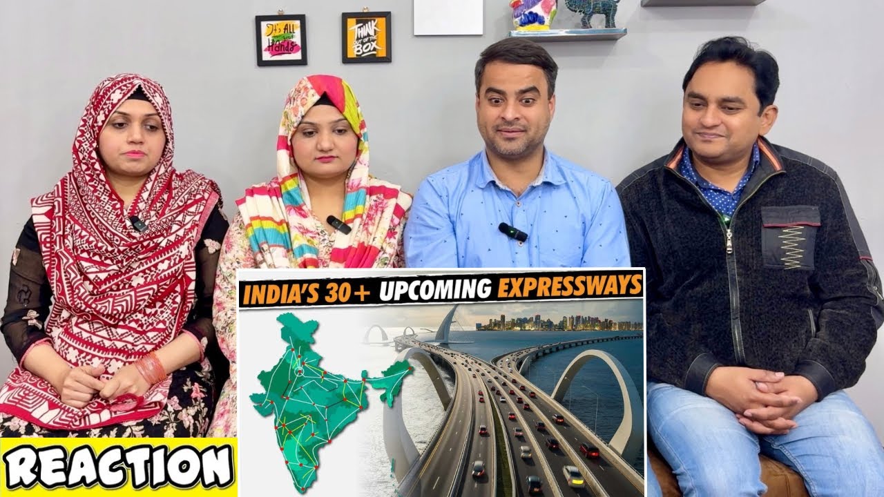 Major Expressways In India That Will Make India No.1 In Road Network In The World | Reaction!!