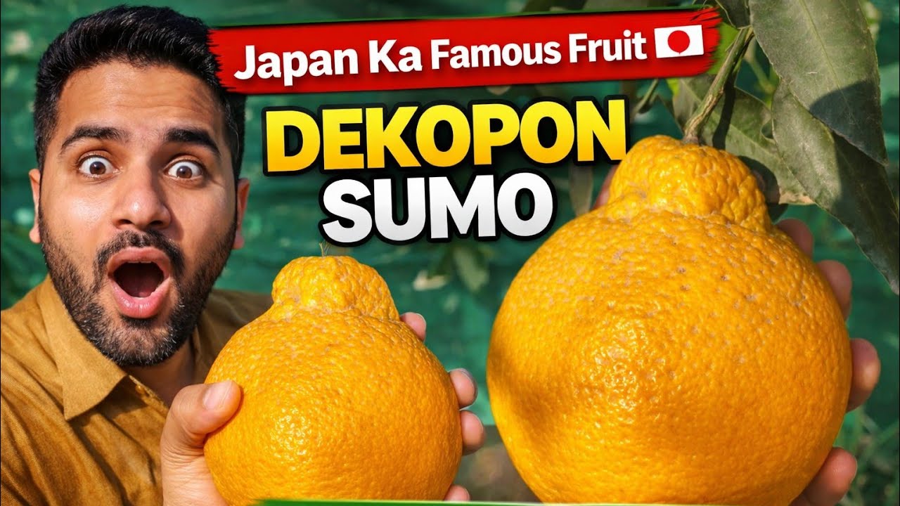 Pakistan Mein Dekopon Sumo Orange Ki Pehli Harvest 🍊