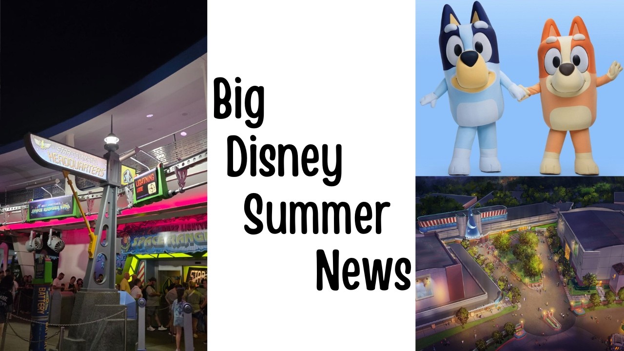 Новые летние анонсы Disney World! «Блюи», повторное открытие «Базза Лайтйера» и многое другое.