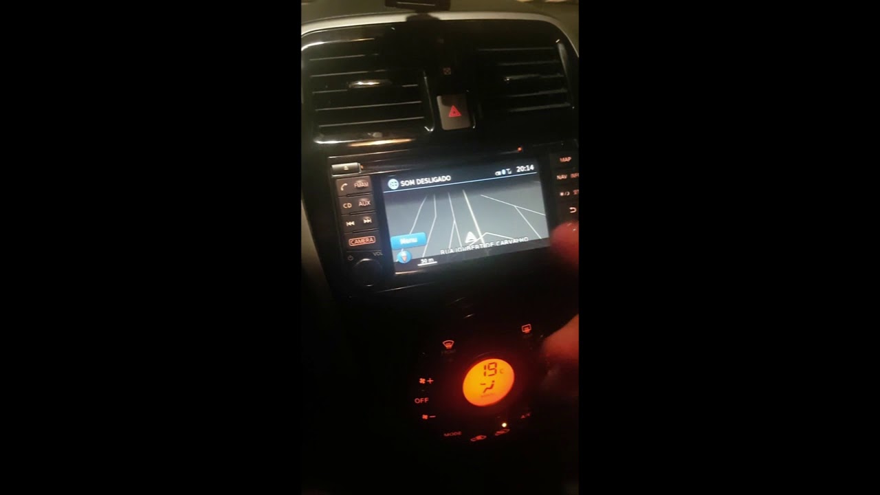 Atualizar Radar Central BOSH GPS NISSAN MARCH, VERSA, SENTRA, KICKS