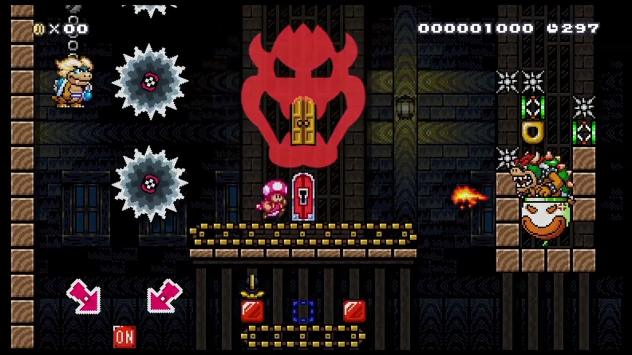 振り返れない地下遺跡 / Don't look back ! by Fushi5726【Super Mario Maker 2】