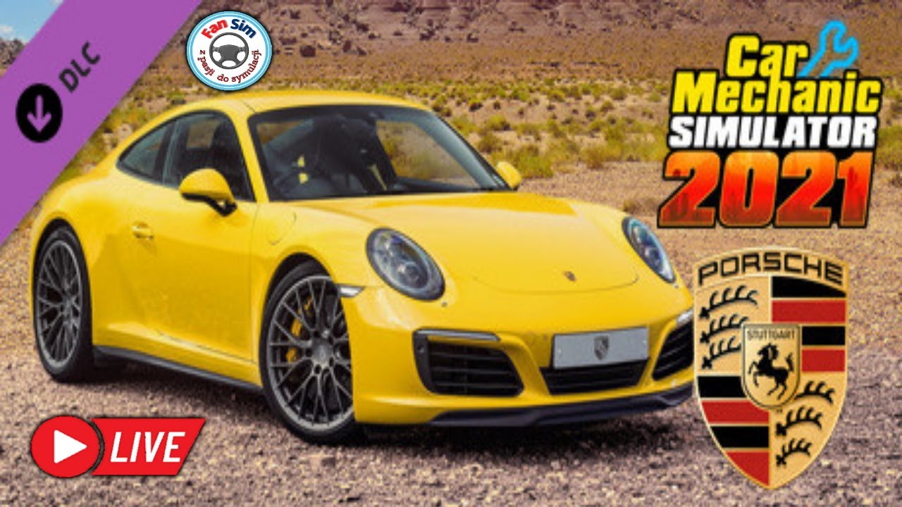 🚗 DLC PORSCHE 🧑‍🔧 #3 CAR MECHANIC SIMULATOR 2021 - MISTRZ DRUCIARSTWA