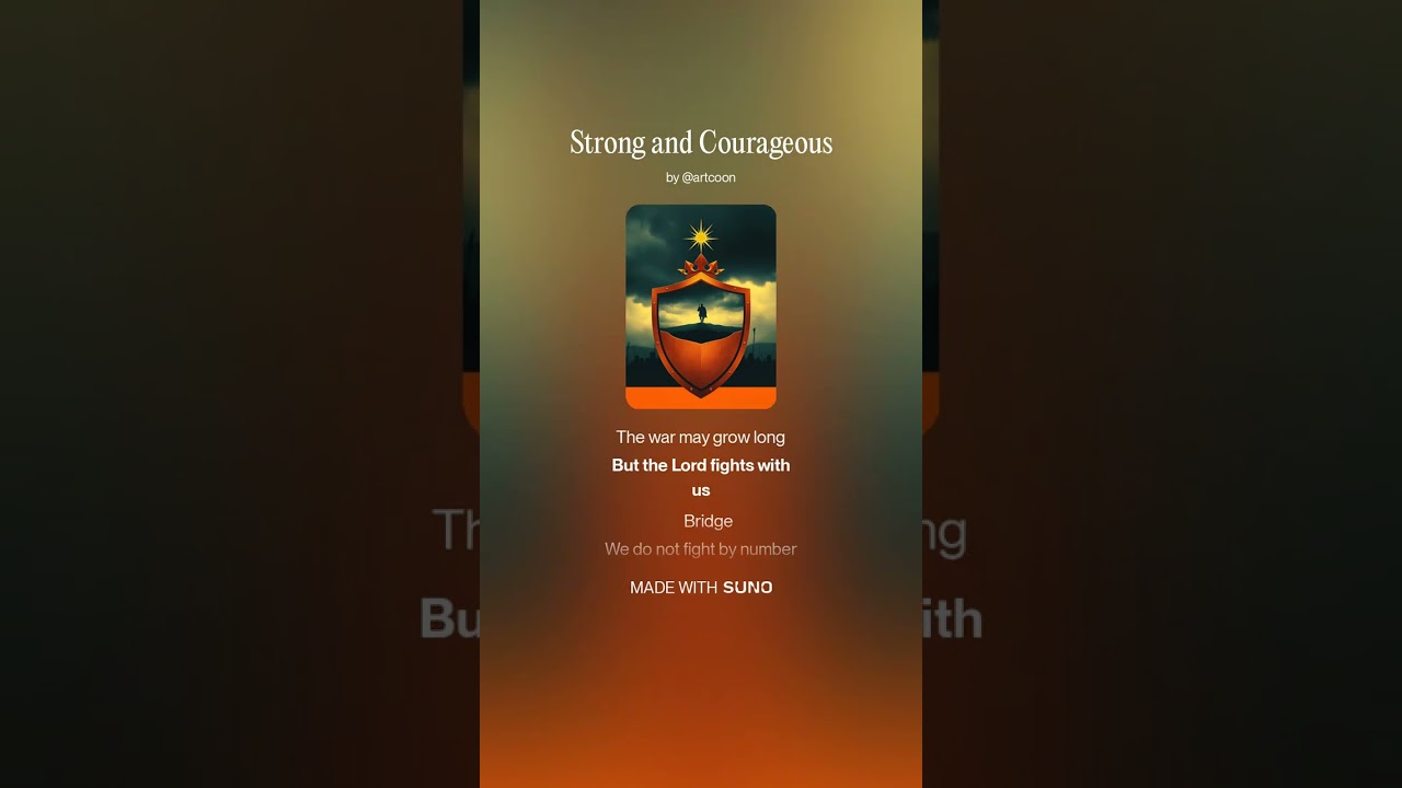 [Joshua] Strong and Courageous A#