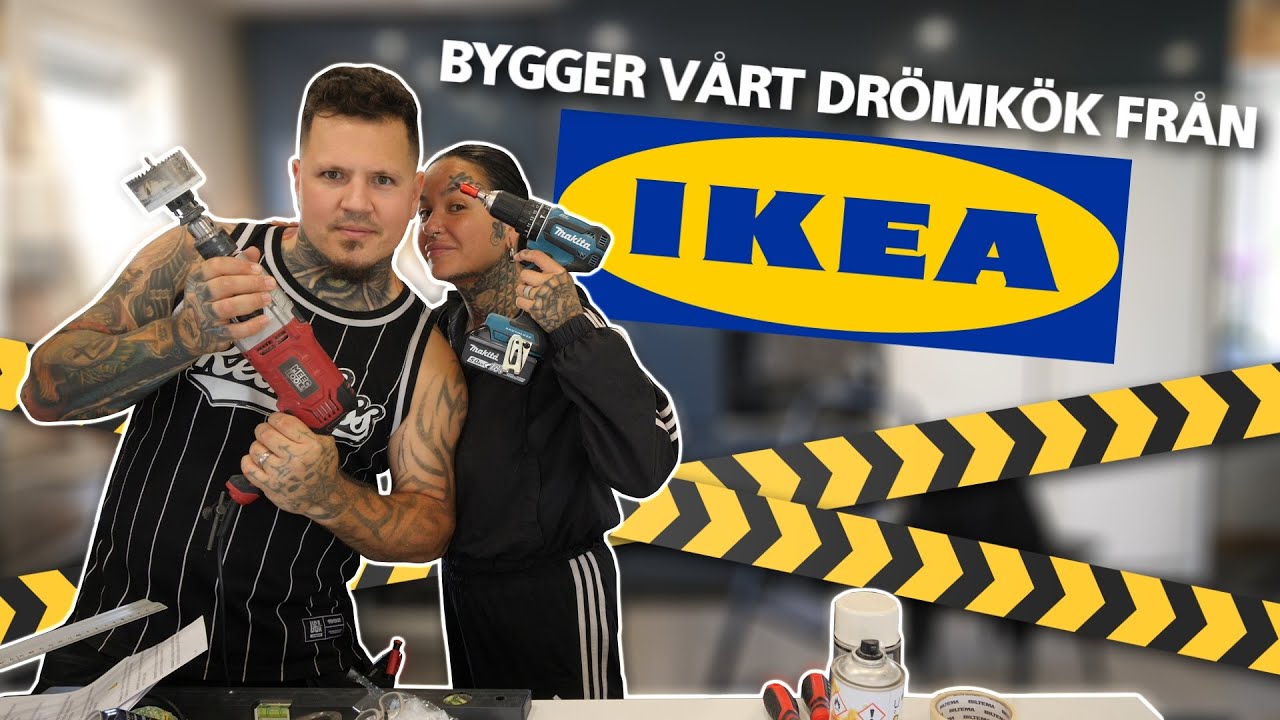 Bygger vårt IKEA DRÖMKÖK
