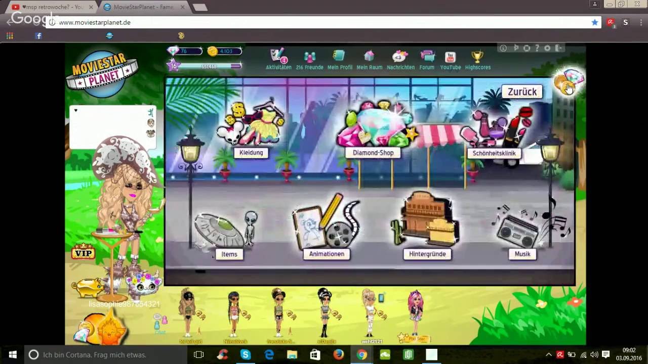 &hearts;msp retrowoche?