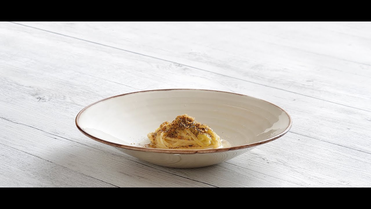 Linguine con porro, capperi e bottarga | Chef Deg | Saporie