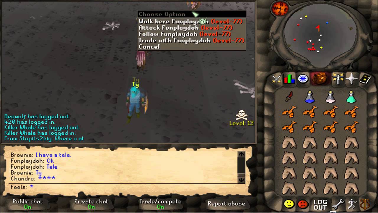 Toxic Slay (Feels) - 06Scape Mini PK Video [#1 Pure in 06Scape]