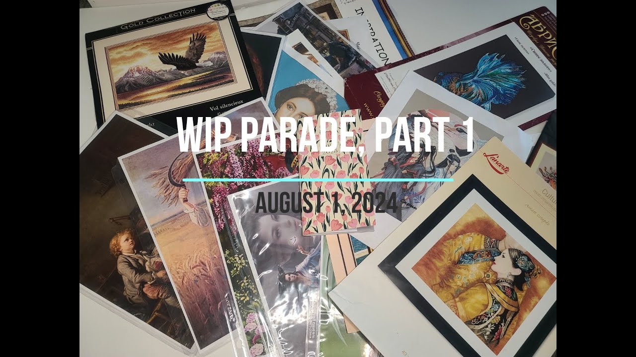 Flosstube: WIP PARADE- part 1 on Aug 1, 2024