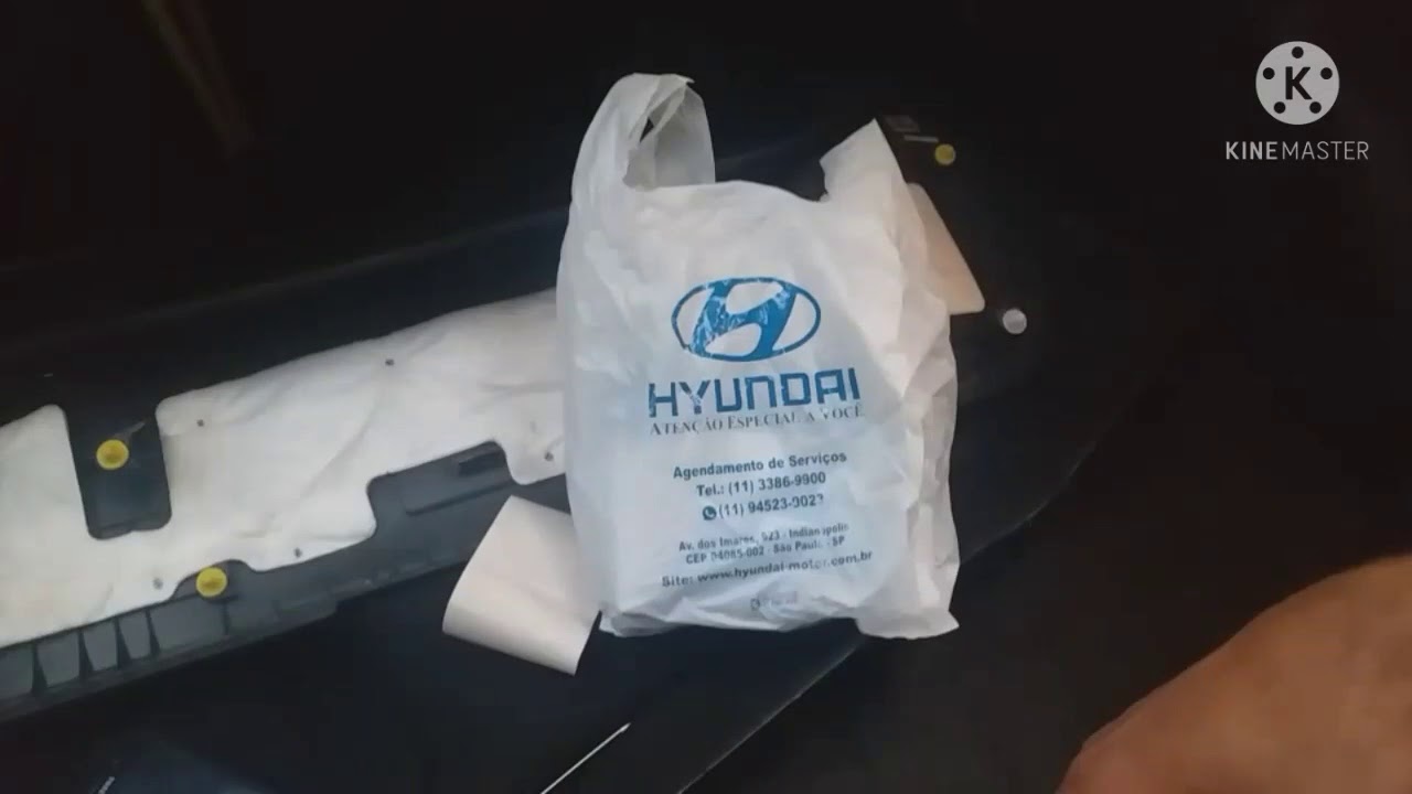 Troca do botão do porta malas - Hyundai Veloster
