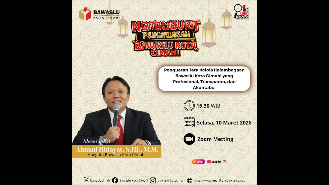 NGABUBURIT PENGAWASAN JILID 4 | BAWASLU KOTA CIMAHI