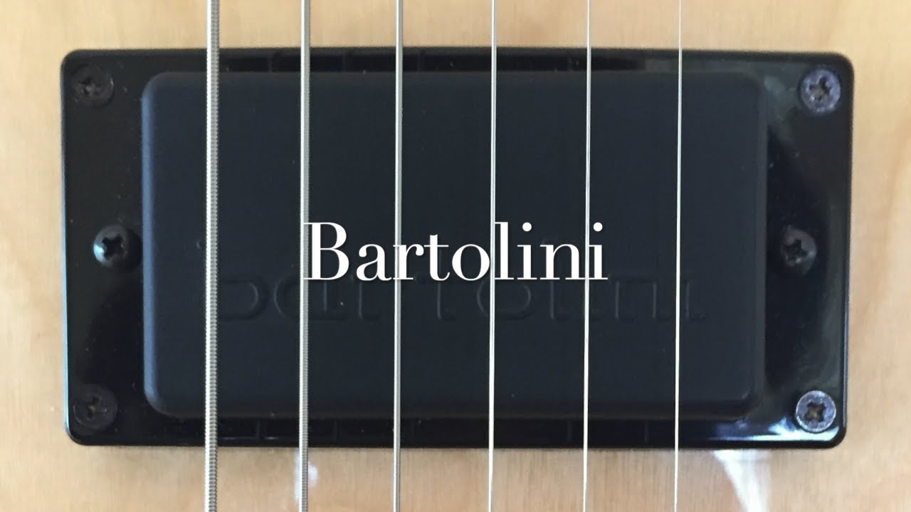 Bartolini pickup test