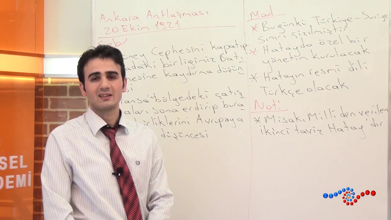 Tarih - Ankara Antlaşması Nedir ?