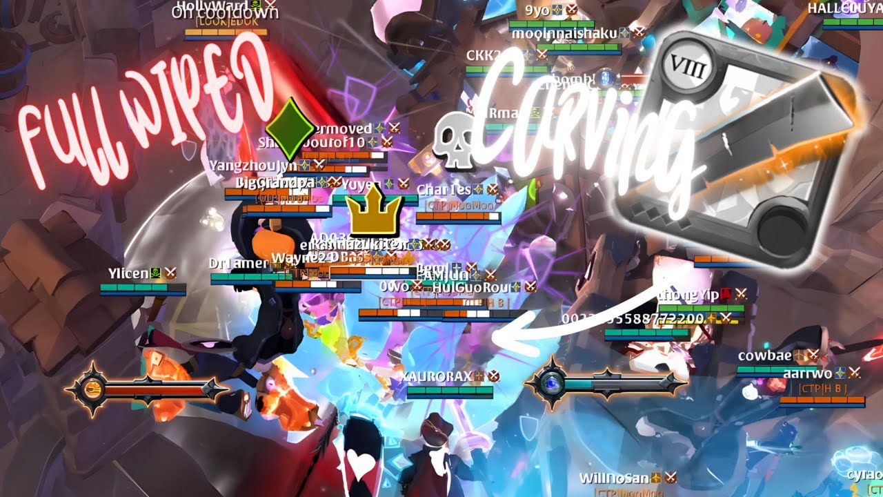 CARVING SWORD 断水剑  | AS SERVER | EDOK | Albion Online ZVZ