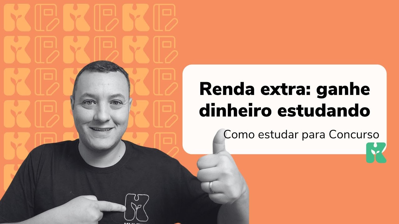 Renda extra: ganhe dinheiro estudando | Como estudar para Concursos | Claudio Matos | Aula 13