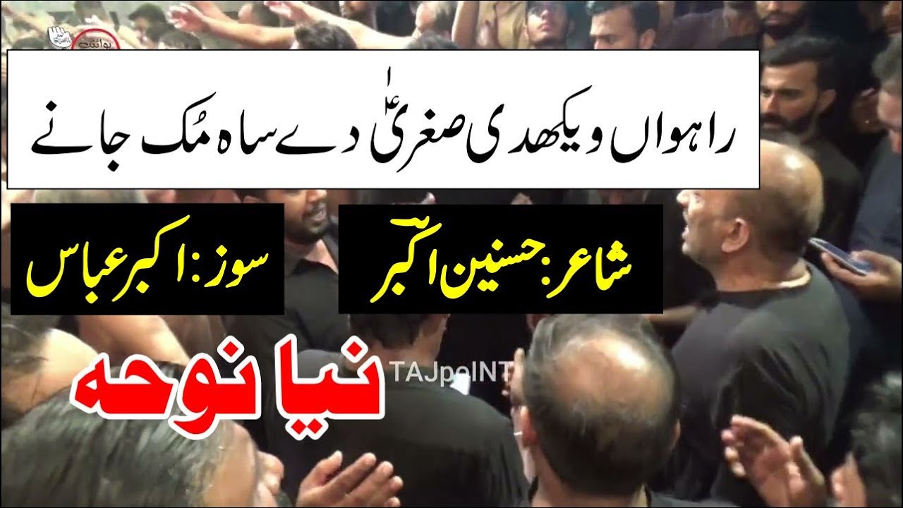 Rahwan Wekhdi Sughra De Sah Muk Jane | 26 Zilhaj 2024 | Akbar Abbas SOZ | New Noha 2024 | #tajpoint