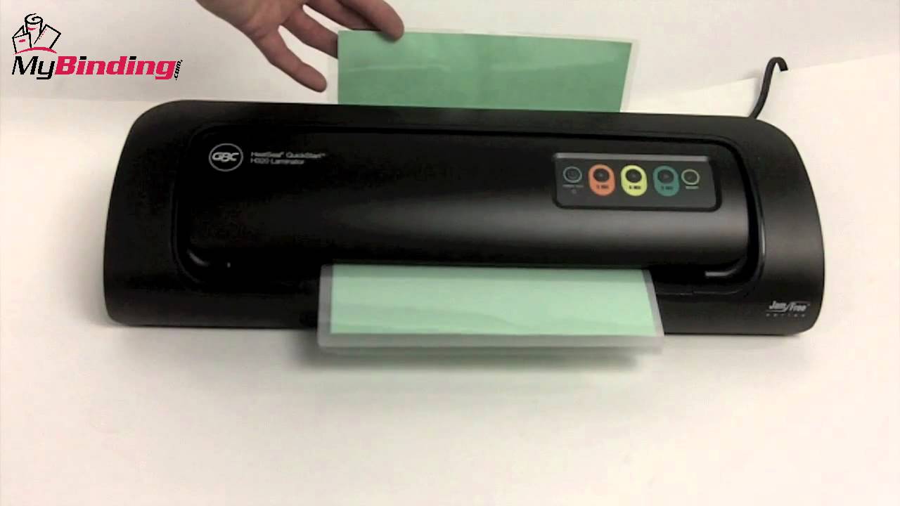 GBC H320 HeatSeal QuickStart 12.5 Inch Pouch Laminator Demo